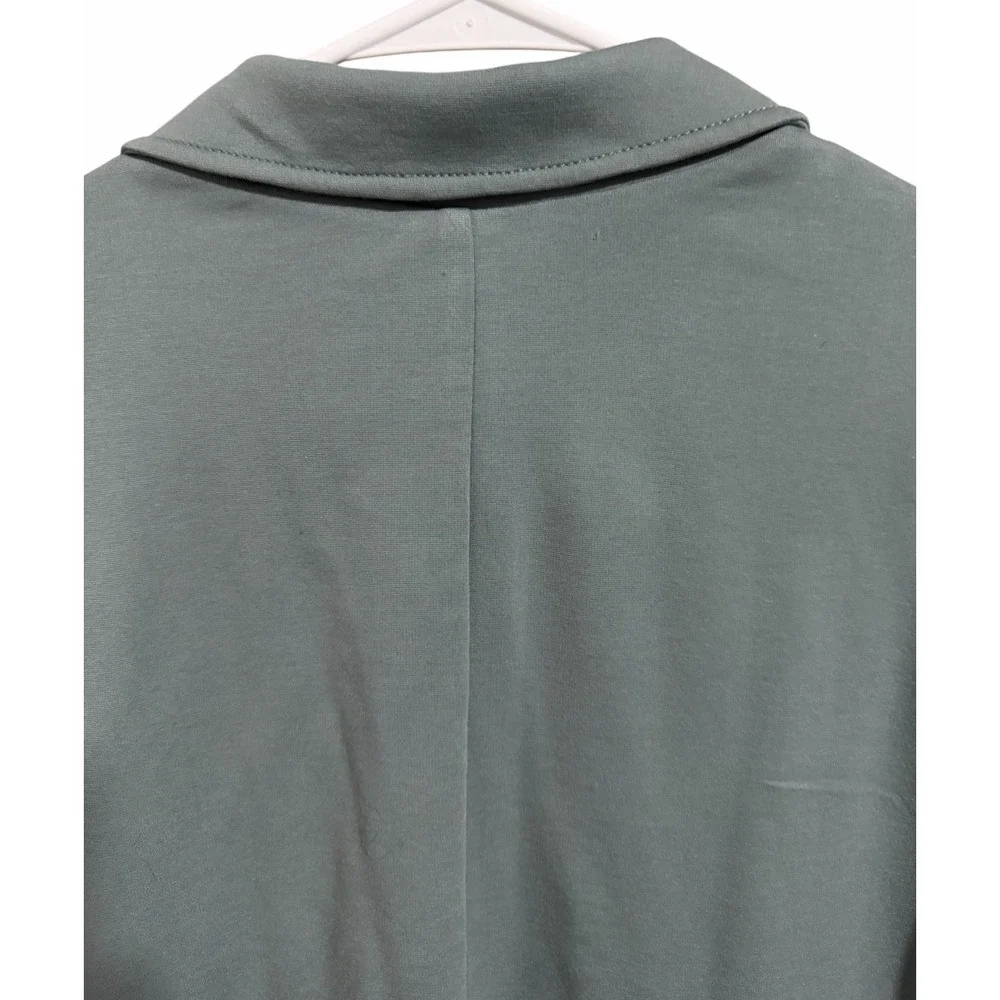 Athleta Eastbound Blazer Gray Sage Jacket Women's Size‎ 14